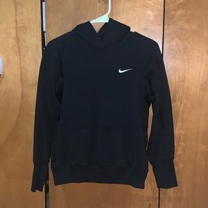 Black Nike fleece hoodie